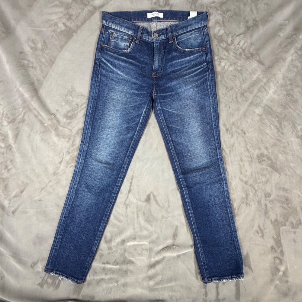 Moussy Vintage 025CAC12-2170 Slim Jeans Blue Distressed Made in Japan Size 27